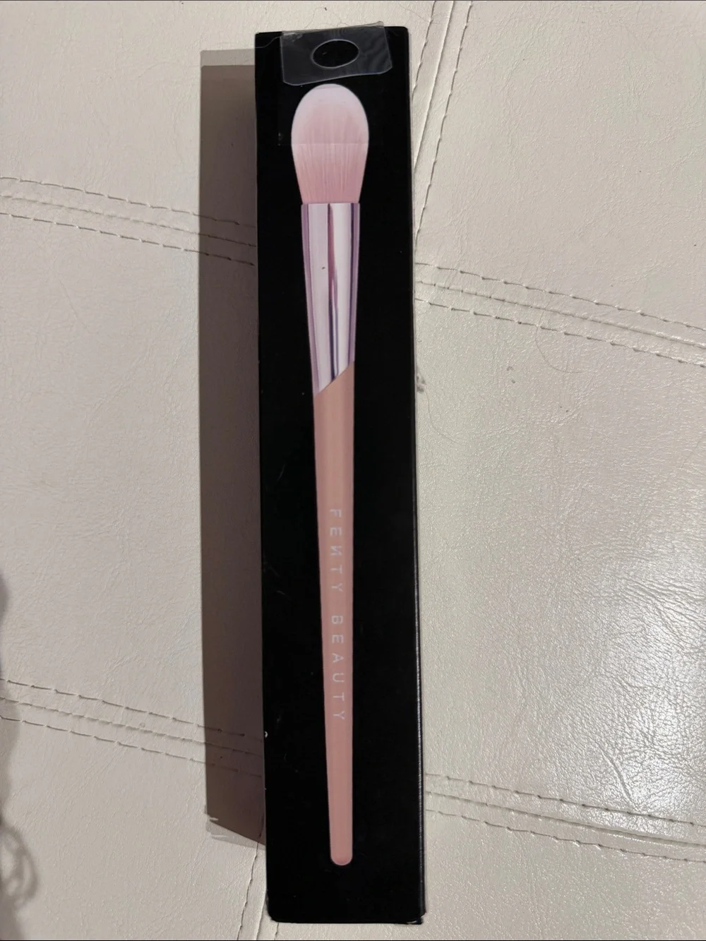 Fenty Beauty Precision Highlighter Brush - Black & White Speckle Design